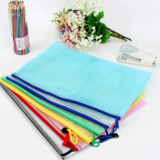 pochette plastique A3 - Pochette Zippée