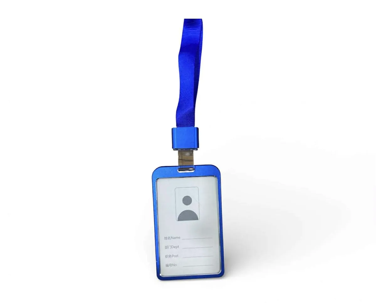 BADGE METAL 55*95MM +FIL FA620-12