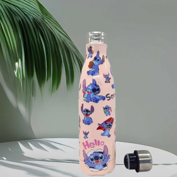 Gourde isotherme Stitch – Acier inoxydable - 500ML