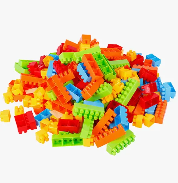 Sac de Blocs de Construction 56 Pièces – Jeu Éducatif pour Enfants