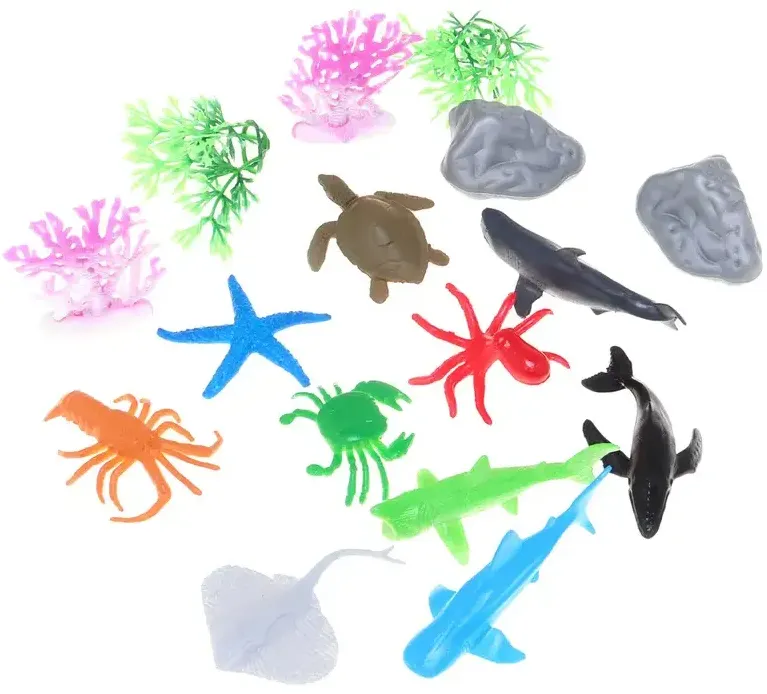 Pack animaux marins “Sea World” – Jeu éducatif et créatif