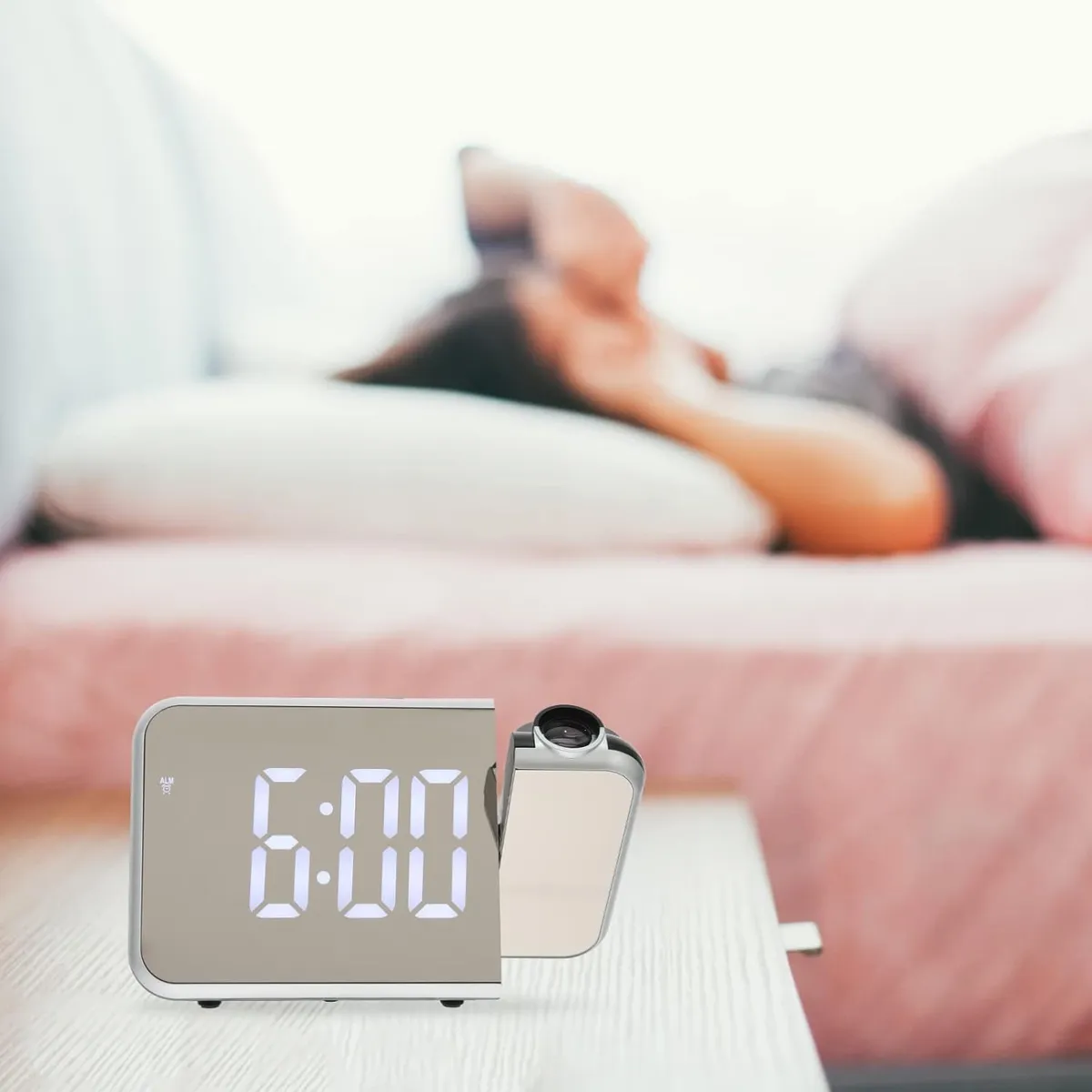 Réveil Projecteur LED avec Affichage Digital