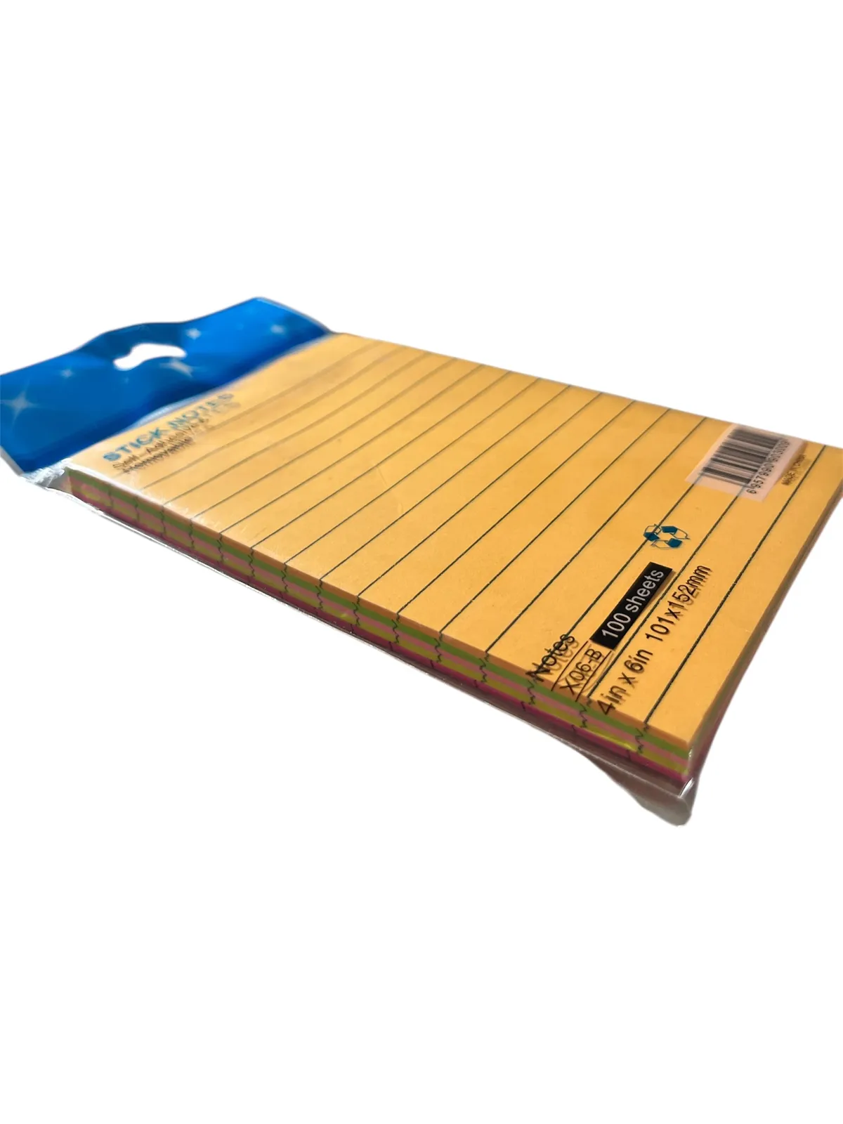 STICK NOTE A LIGNE 5 COUL