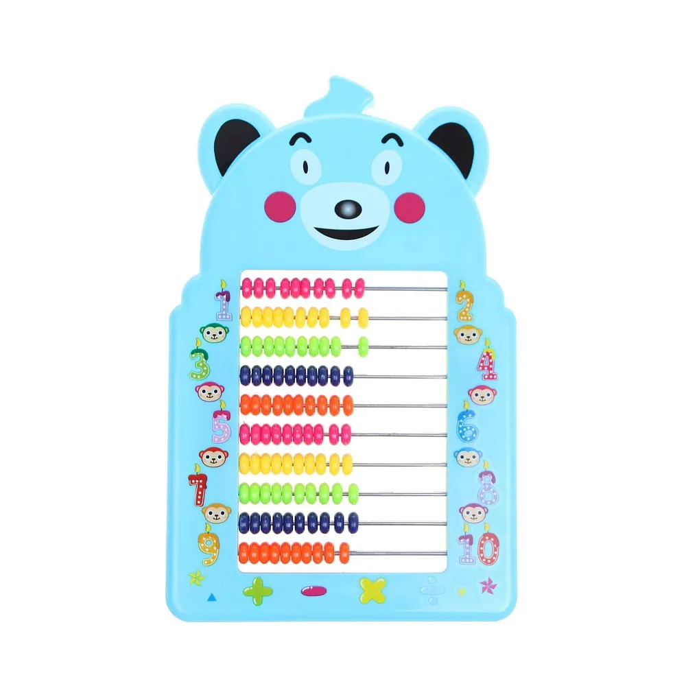 Boulier éducatif enfant – Apprentissage des chiffres multicolore