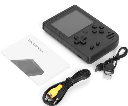 Console de Jeu Portable Rétro Plus – 400 Jeux Intégrés avec Écran LCD 3 Pouces