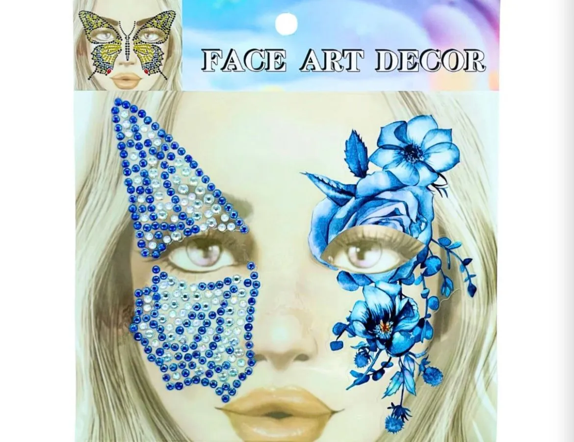 STICKERS FACE ART DECOR