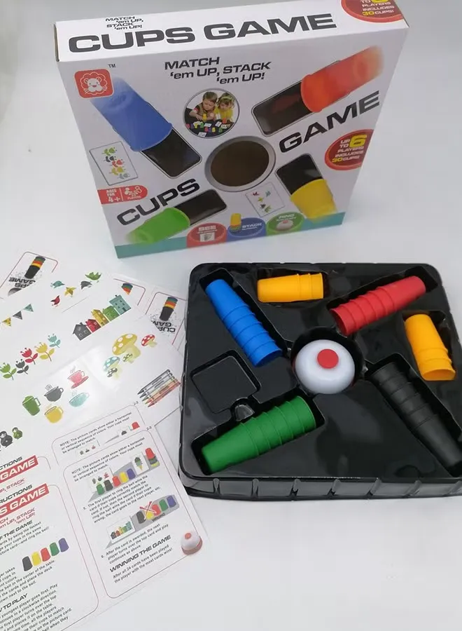 Jeu de Gobelets Empliables