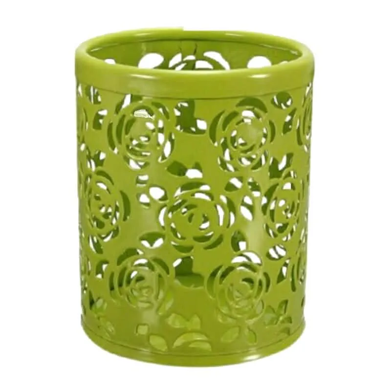 PORTE STYLO METAL FLEUR