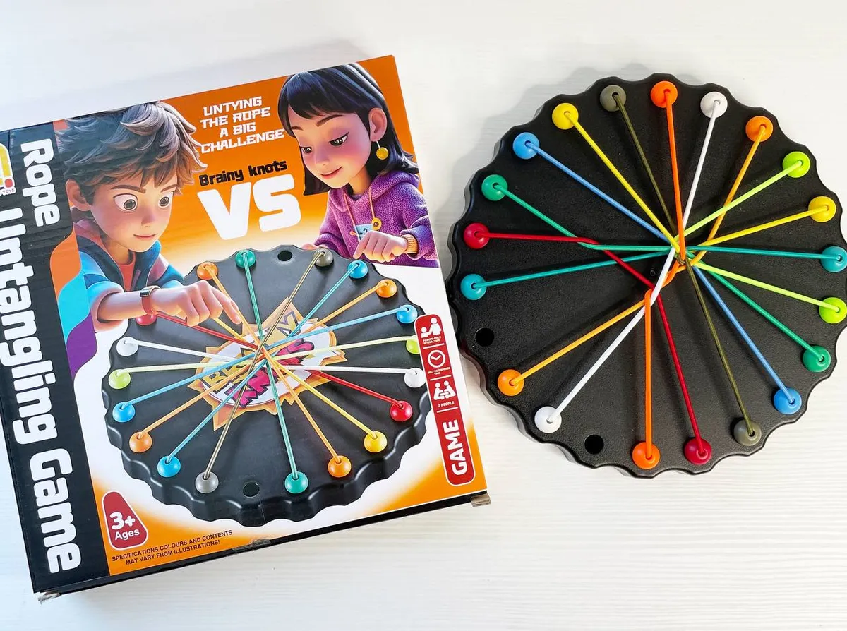 Jeu de Démêlage des cordes -Défi de logique et d'Adresse