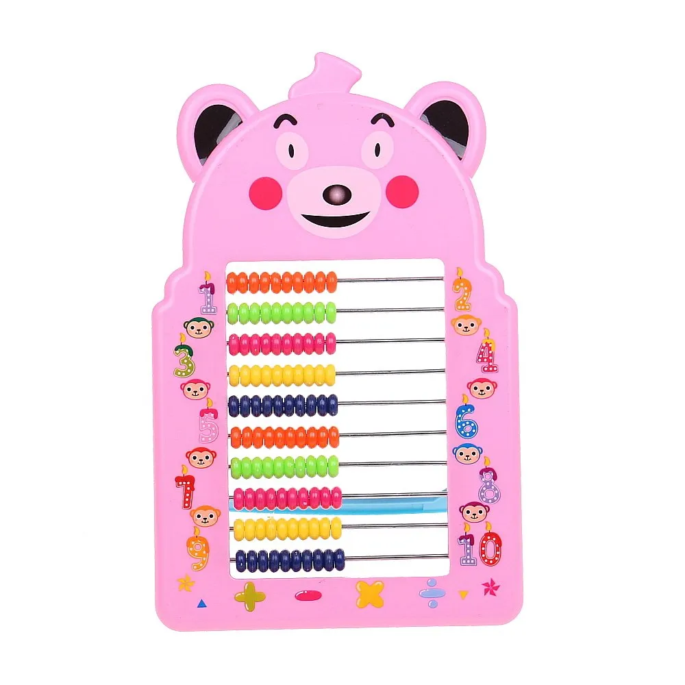 Boulier éducatif enfant – Apprentissage des chiffres multicolore