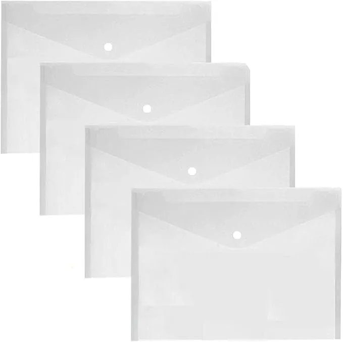 Pochette Plastique Transparentes - A4