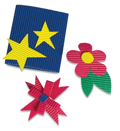 POCH DE 10 PAPIER ONDULE A4