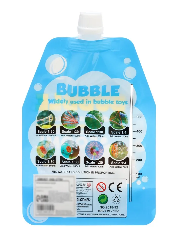 Solution de savon à bulles 17 ml concentré