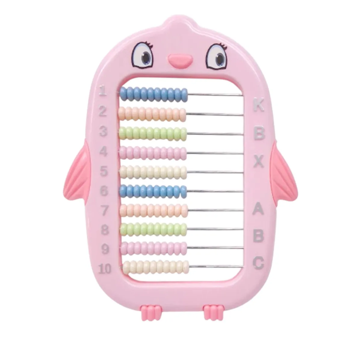 Boulier enfant en forme de pingouin – Apprentissage ludique des chiffres