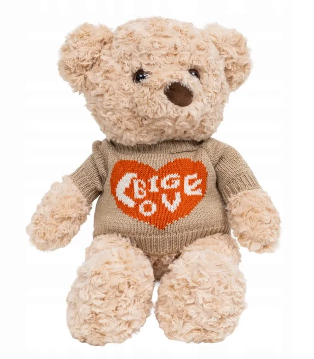 Peluche ours “Love” douce et câline