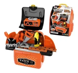 Ensemble d'outils de bricolage de luxe 2 en 1 avec sac à dos portable et accessoires
