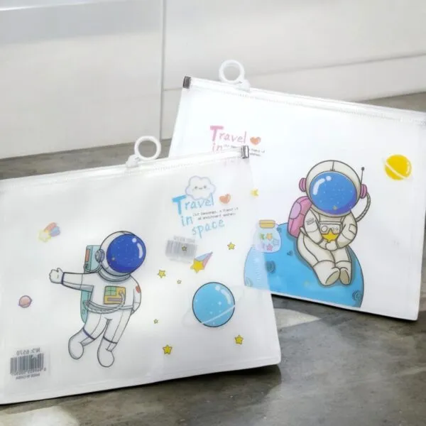 POCHET A ZIP A5 FANTAISE