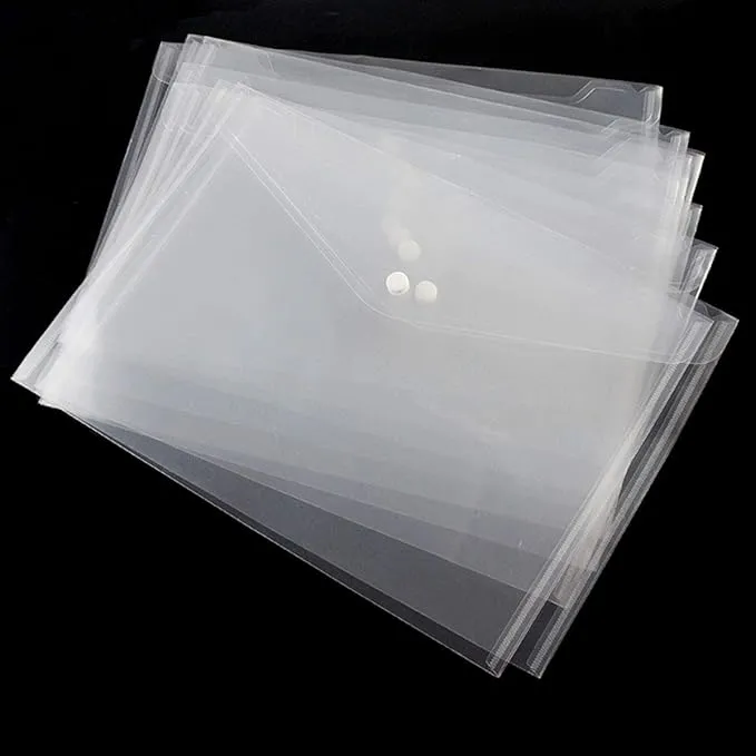 Pochette Plastique Transparentes - A4