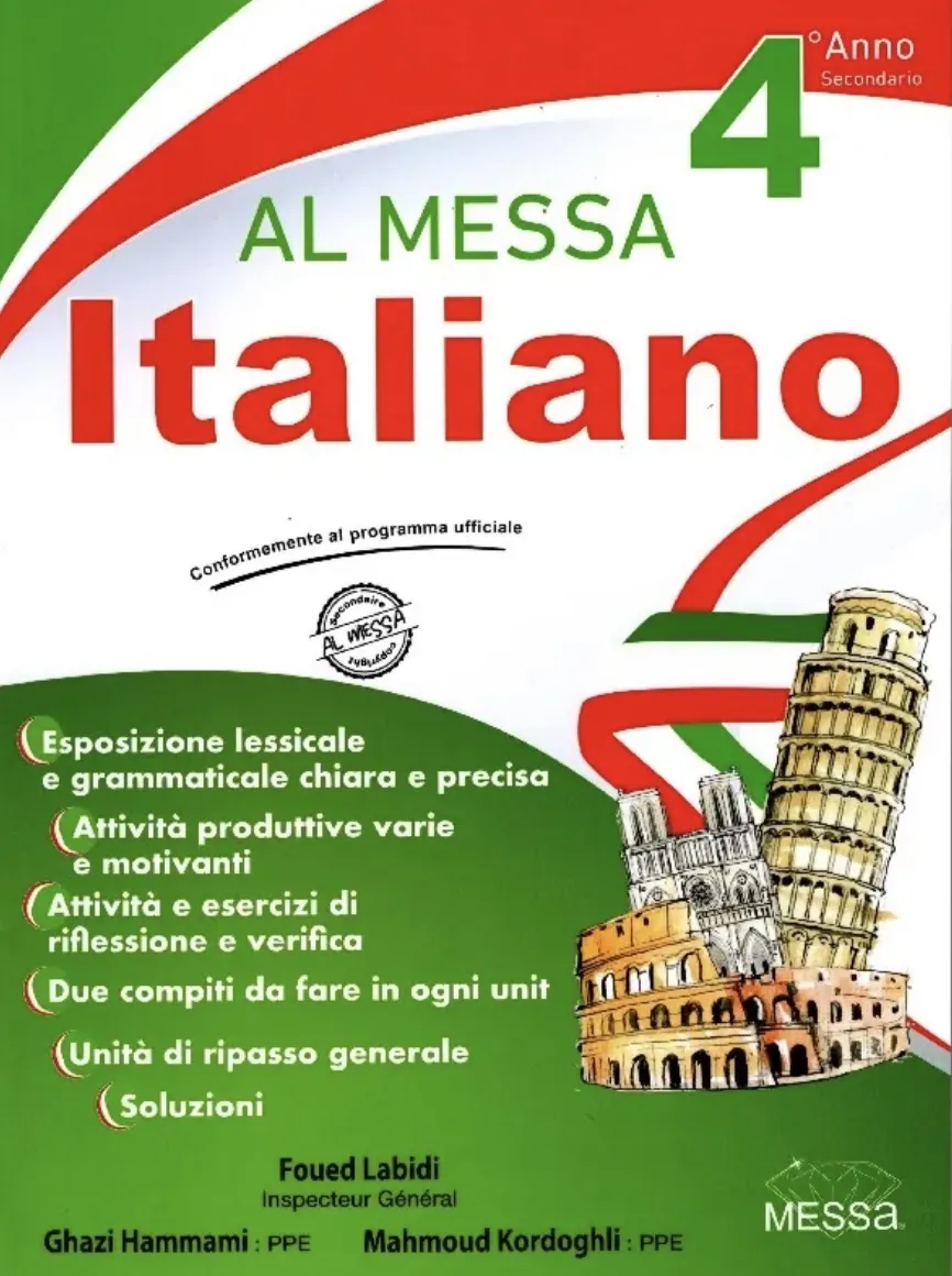 AL MESSA Italiano 4éme année Secondaire
