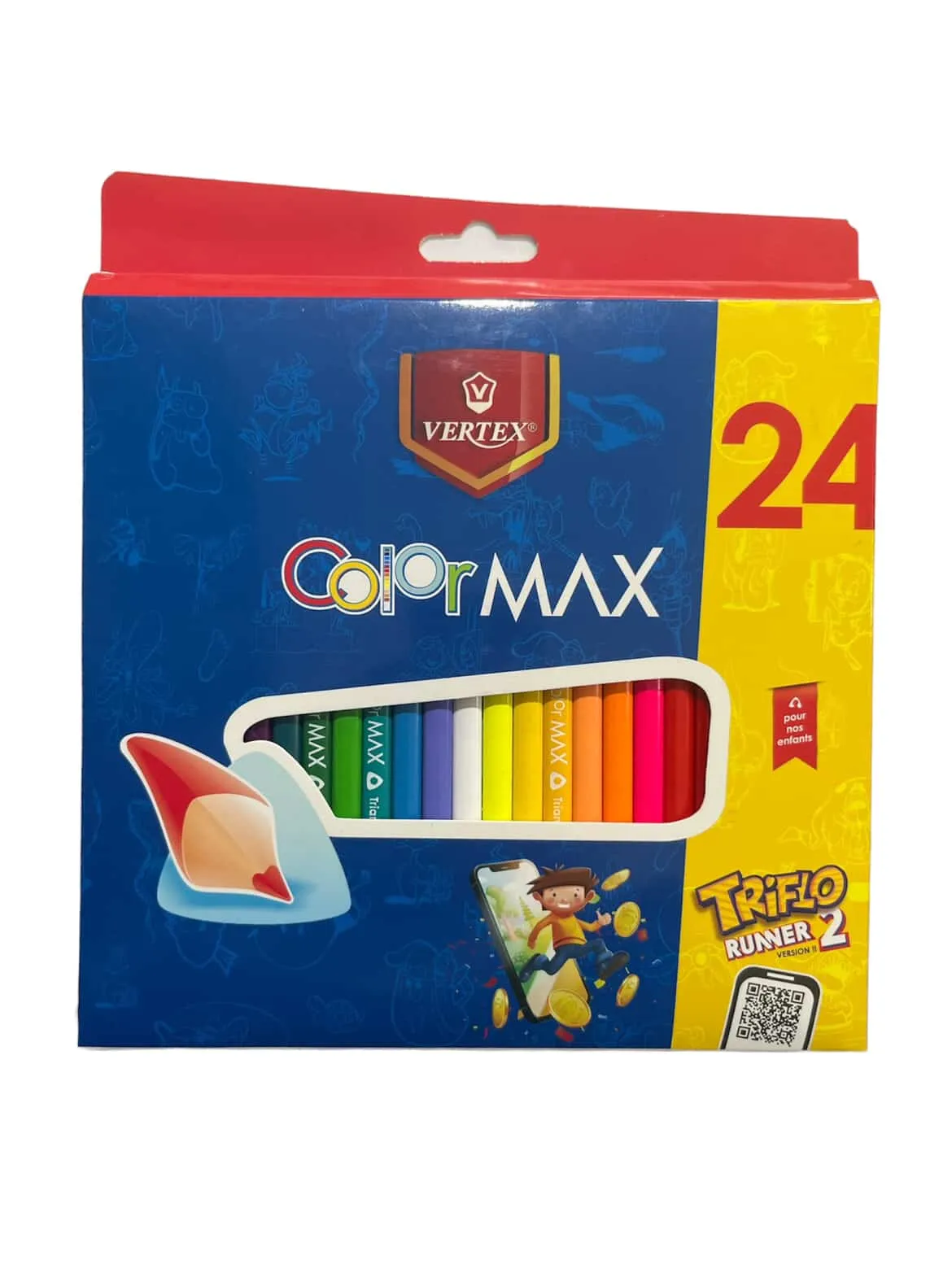 CRAYON COULEUR 24/18 VERTEX