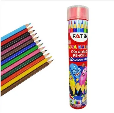 CRAYON COULEUR 12/18 METAL ROND FATIH