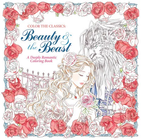 Livre de coloriage- Beauty and the Beast