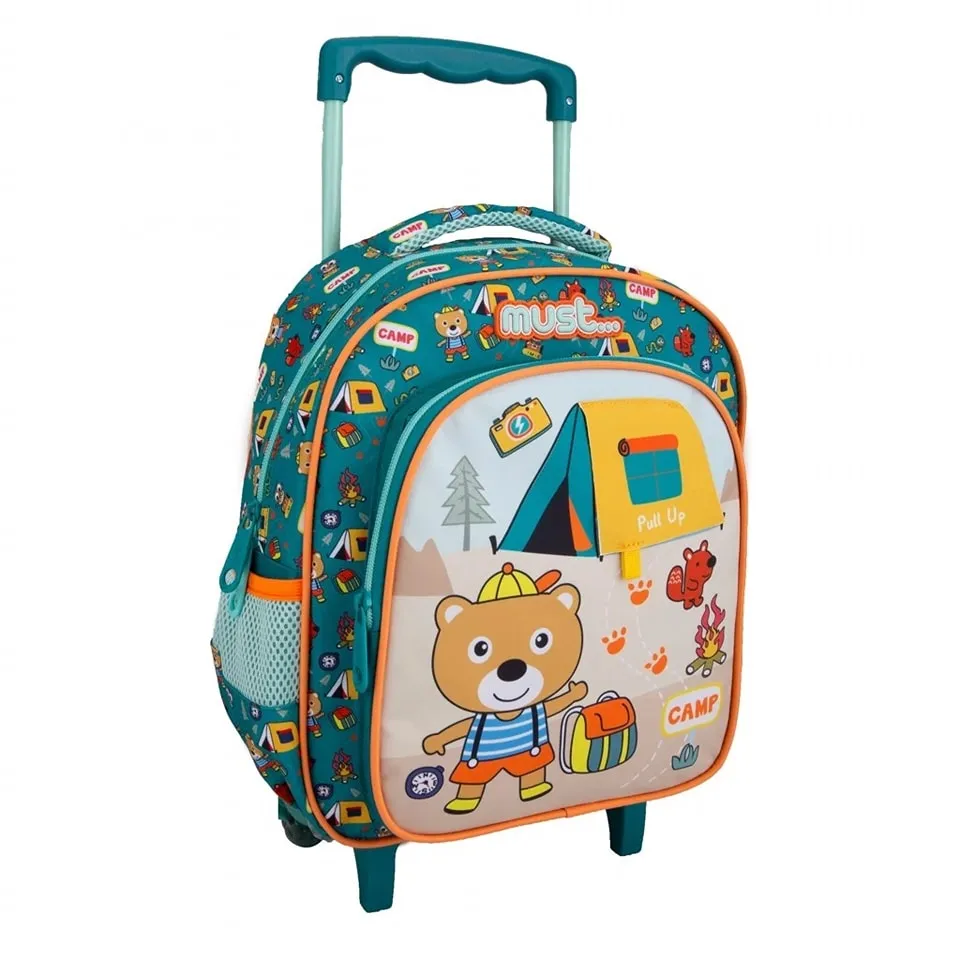 SAC A DOS ENFANT TROLLEY MUST CAMP