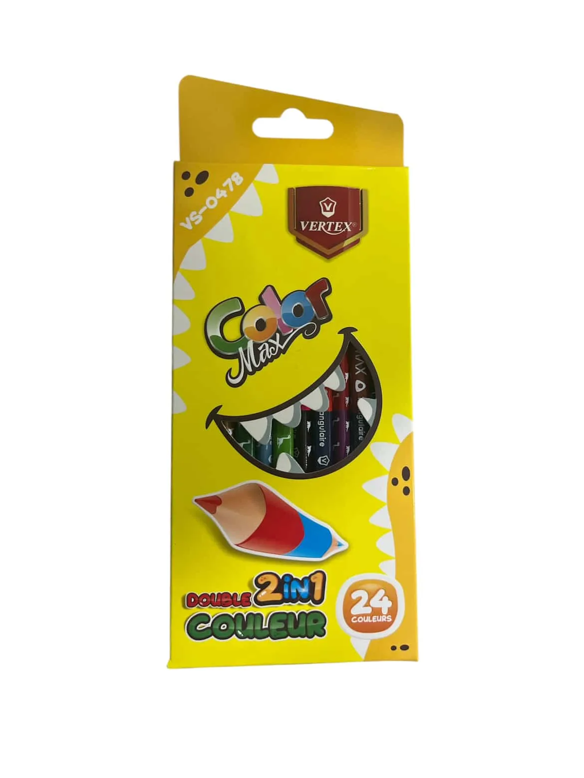 CRAYON COULEUR DUO 12/18 VERTEX