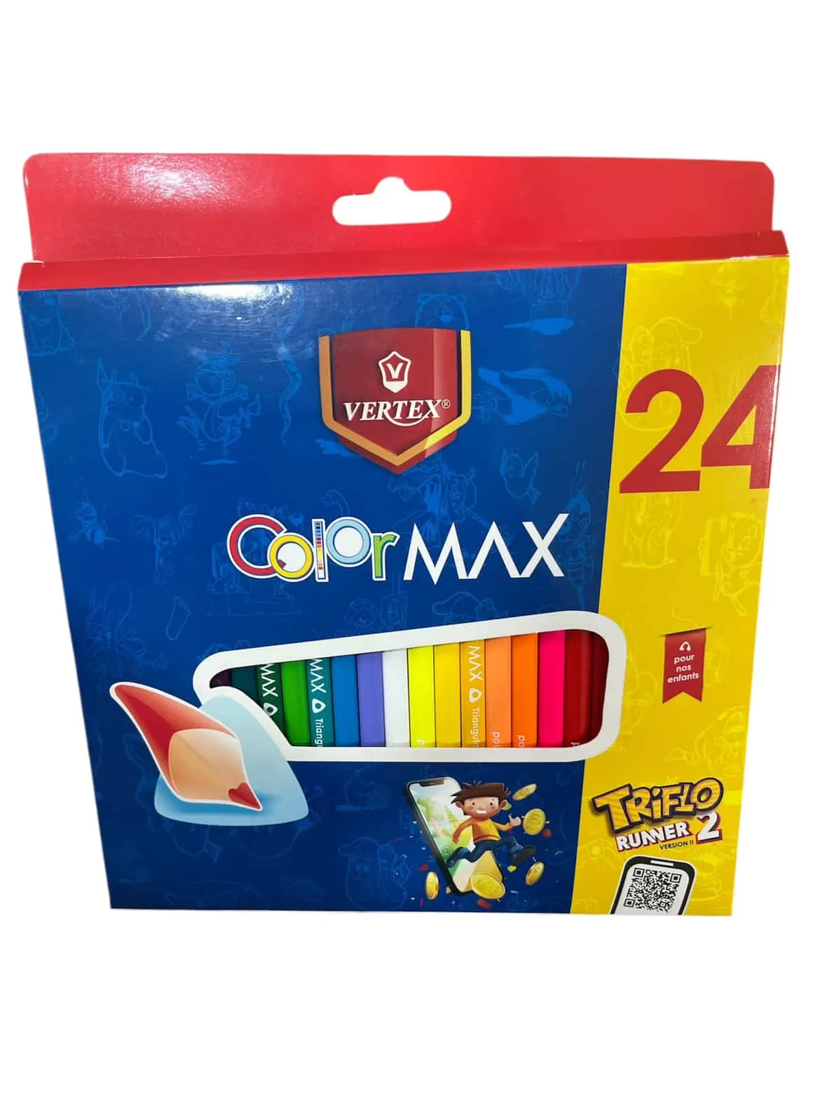 CRAYON COULEUR 24/18 VERTEX