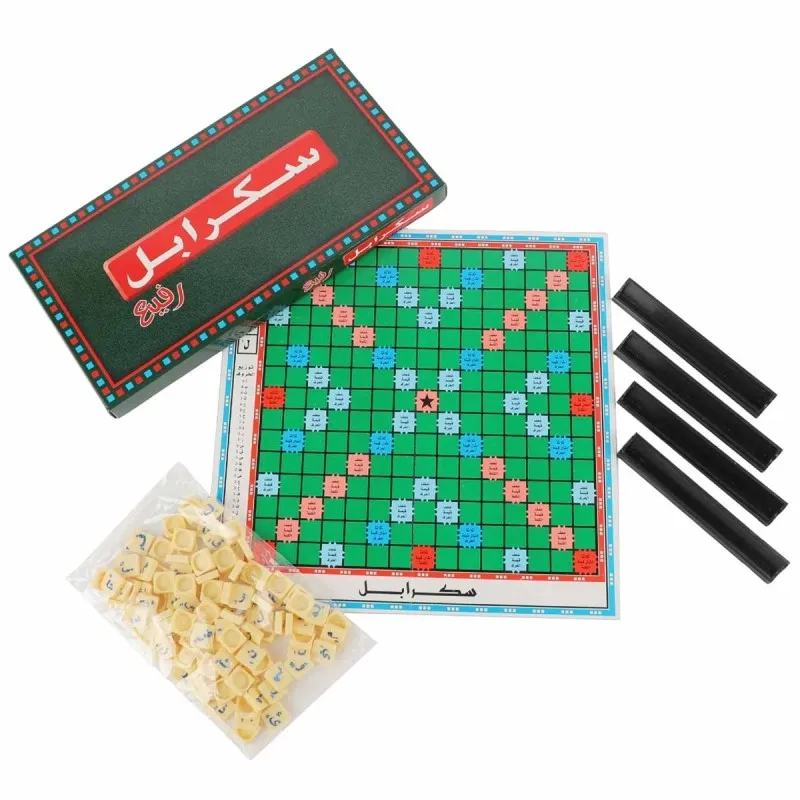 JEUX SCRABLE LUXE ARABE