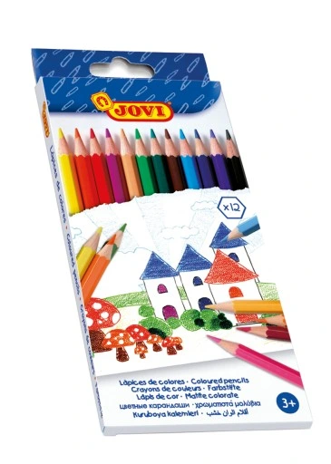 CRAYON  COULEUR JOVI TRIANGLE 12/18