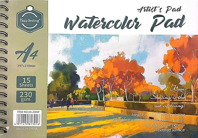WATERCOLOR BOOK 15F A4-230W