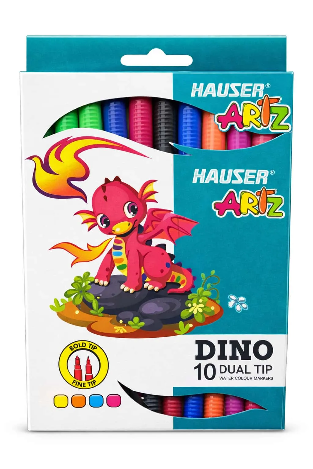 FEUTRES DOUBLE DE 10 DINO