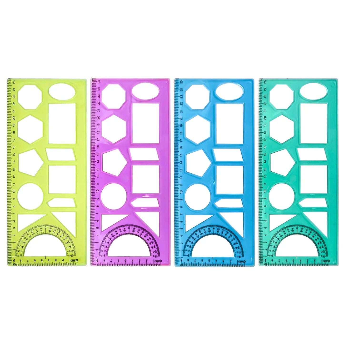 Gabarit Géométrique Ark – Règle Multifonction Avec Rapporteur Et Forme