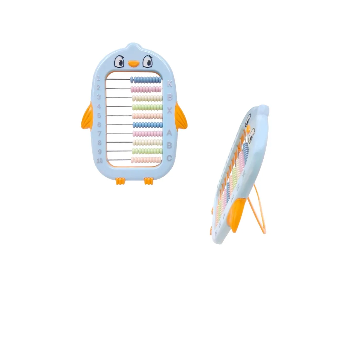 Boulier enfant en forme de pingouin – Apprentissage ludique des chiffres