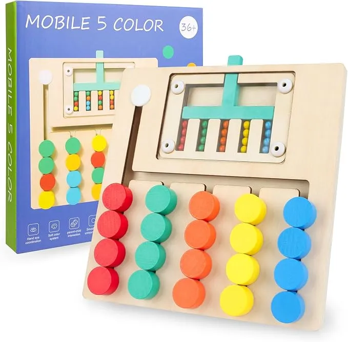 Jouets Montessori pour enfants de 3 ans : mobile 5 color