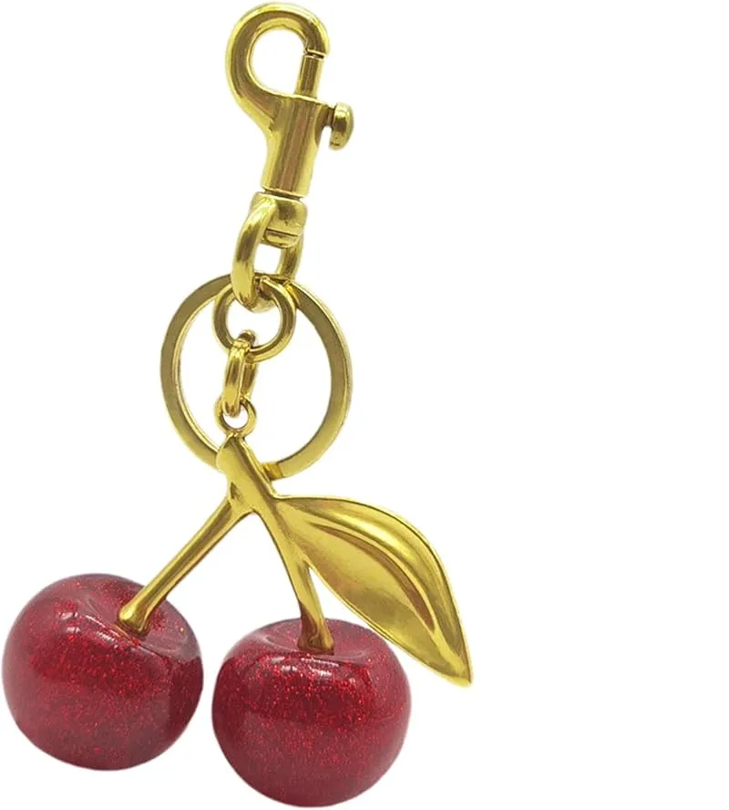 Porte-Clés en Métal style Cerise