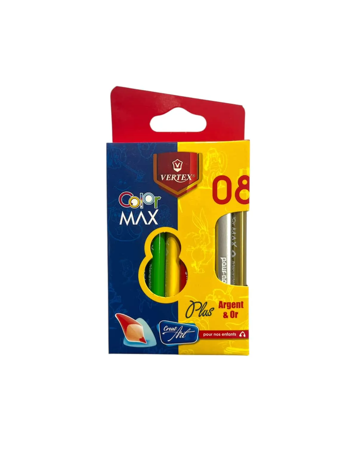 CRAYON COULEUR 8/9 VERTEX