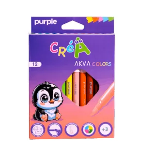 FEUTRES DE 12 CREA PURPLE