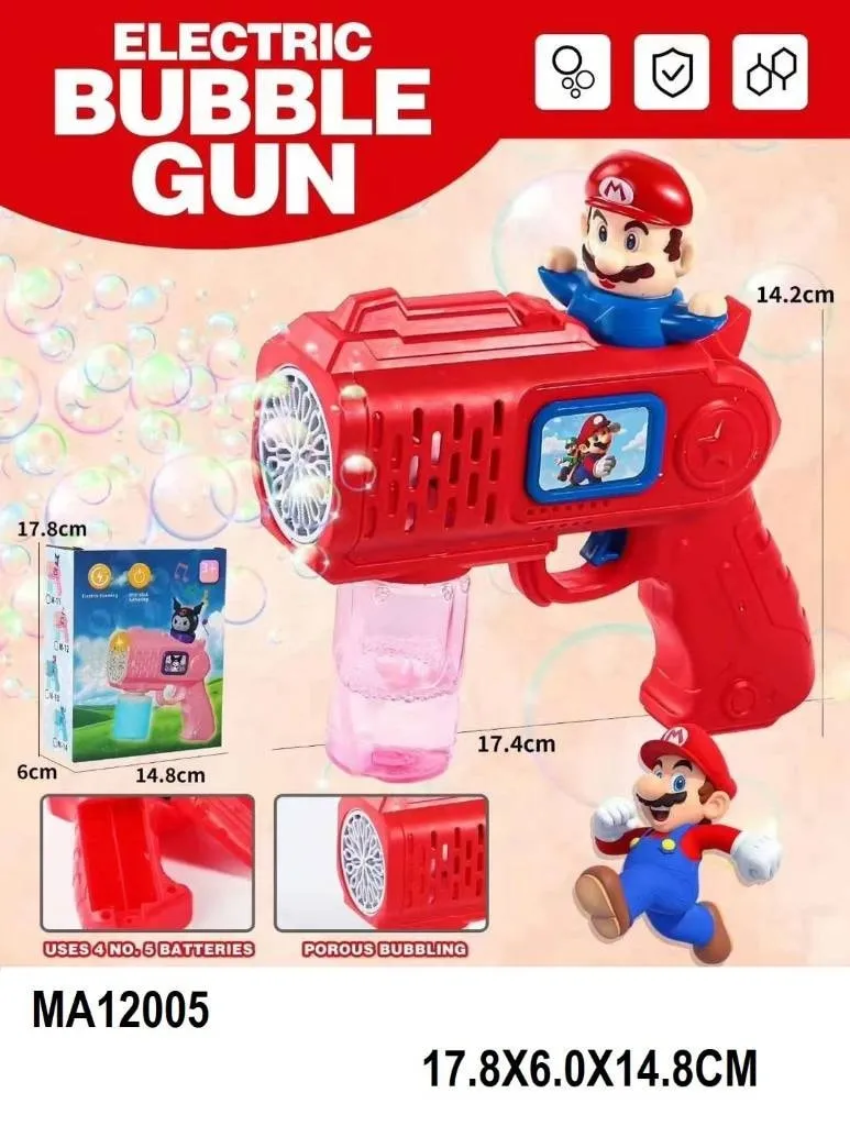 BUBBLE MACHINE CARTOON