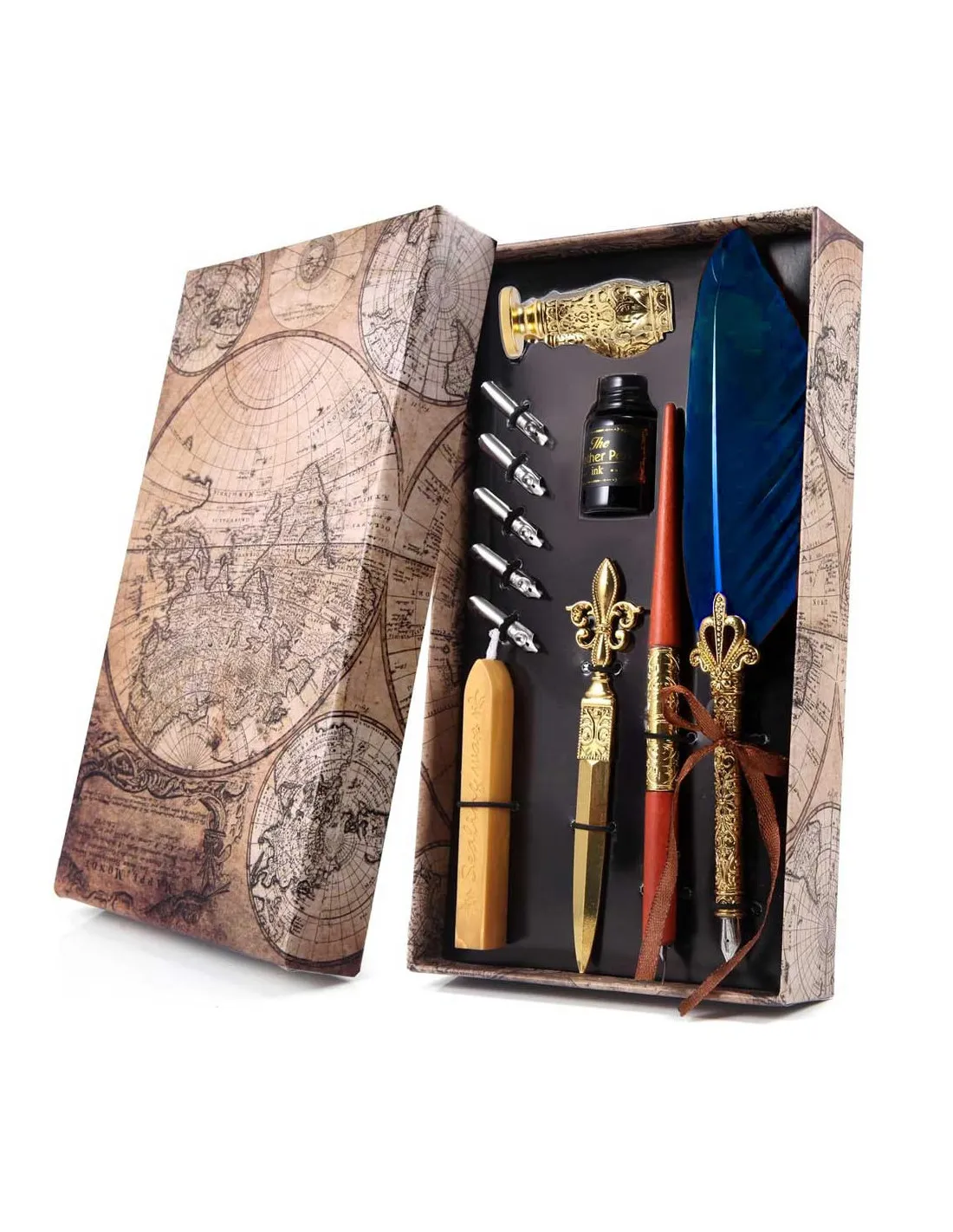 BOX PLUME AVEC ACCESSOIRE NS1938/25