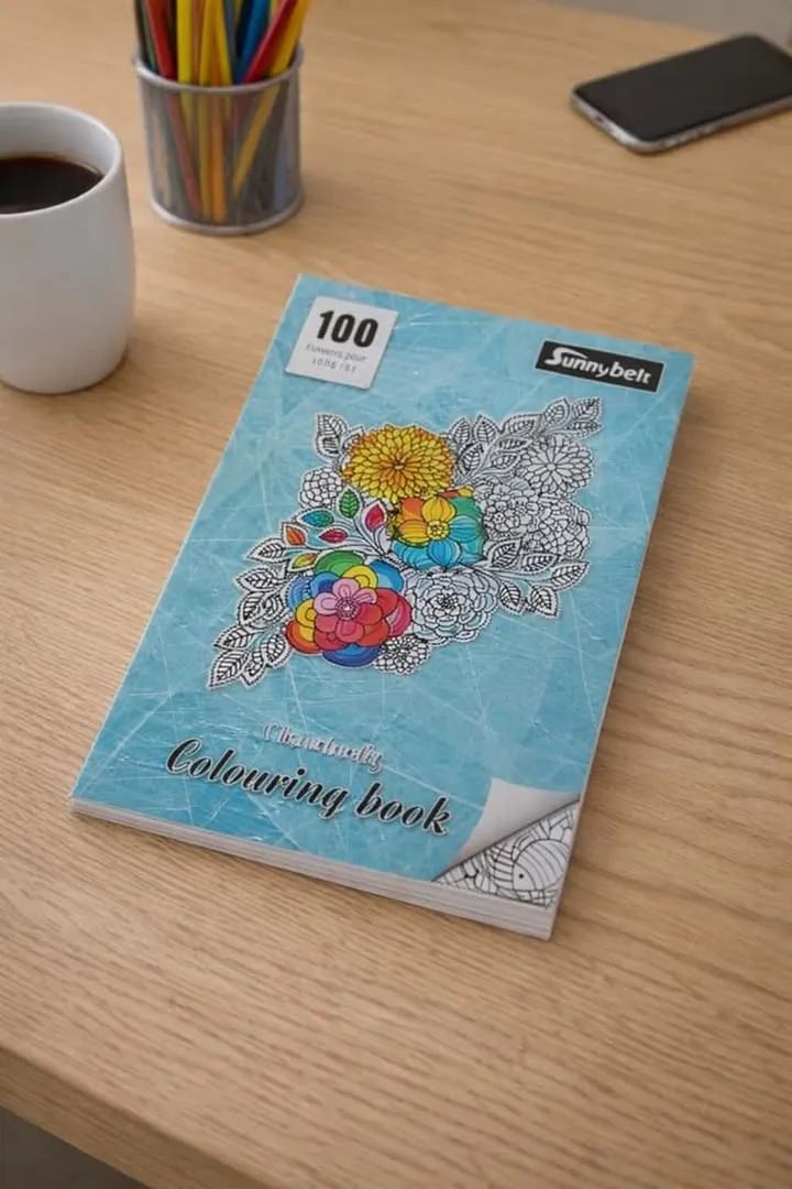 Cahier de coloriage-100 pages