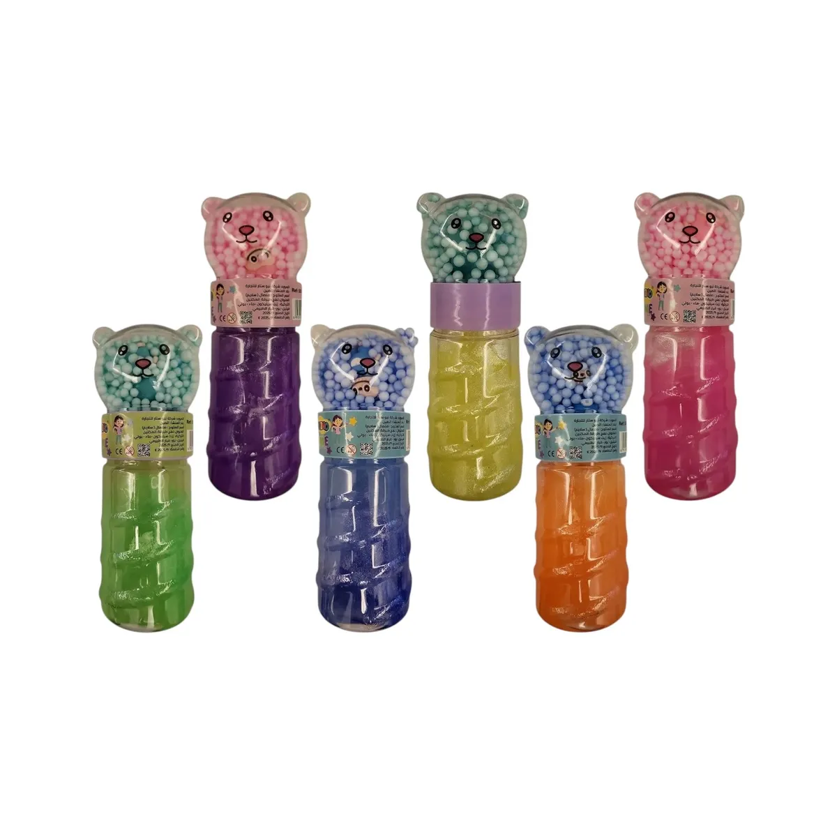 Slime Kalino — textures amusantes avec figurine Labubu