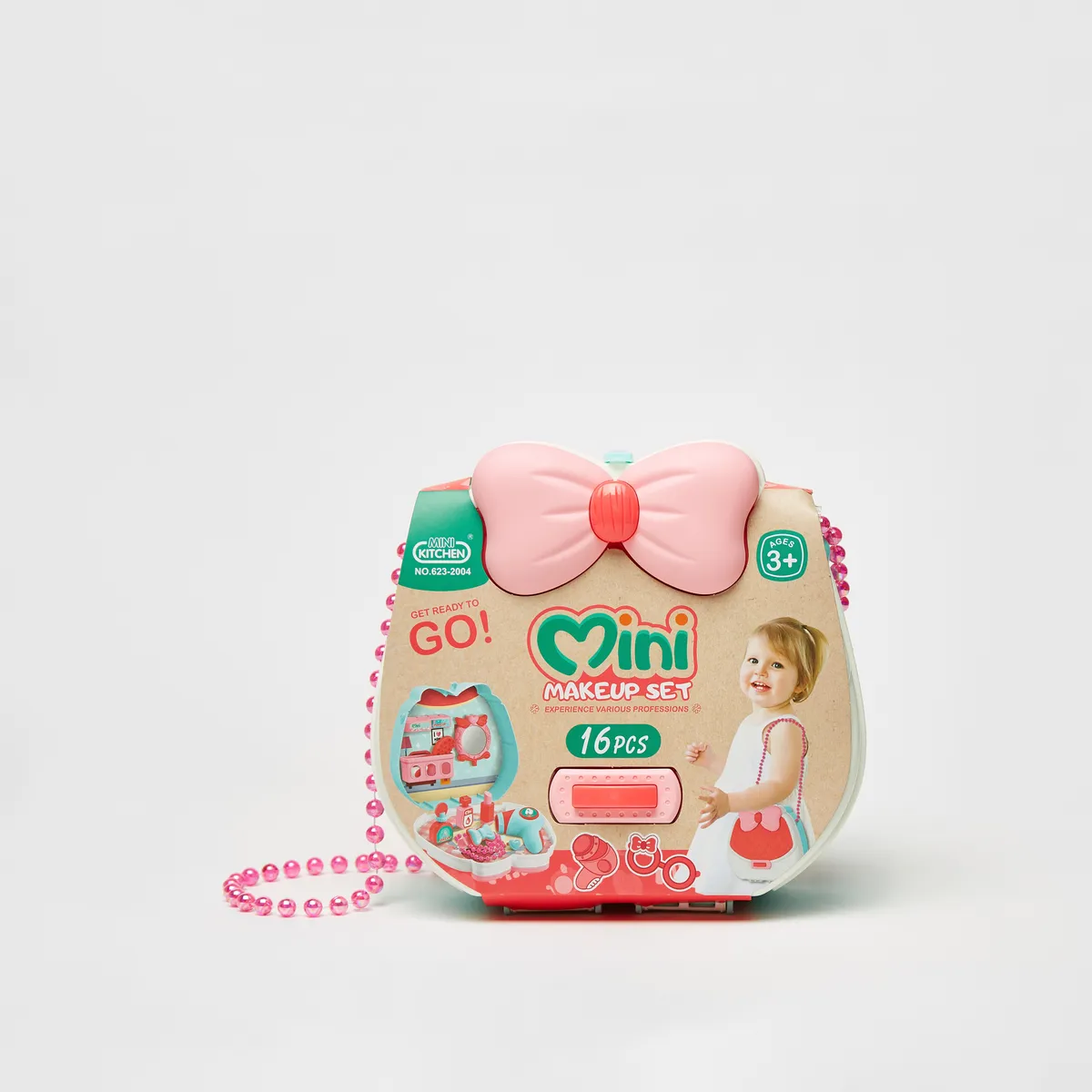 Mini Valisette Maquillage Enfant – Set Beauté 16 Pièces avec Accessoires