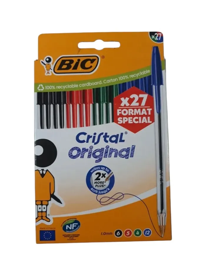 BLS 27 STYLO BIC CRISTAL ORIGINAL