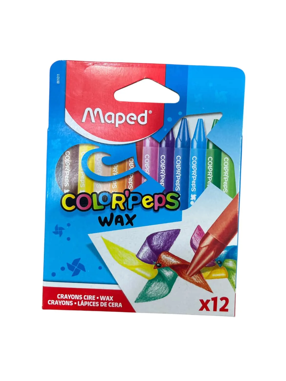 CRAYON PASTEL DE 12 MAPED
