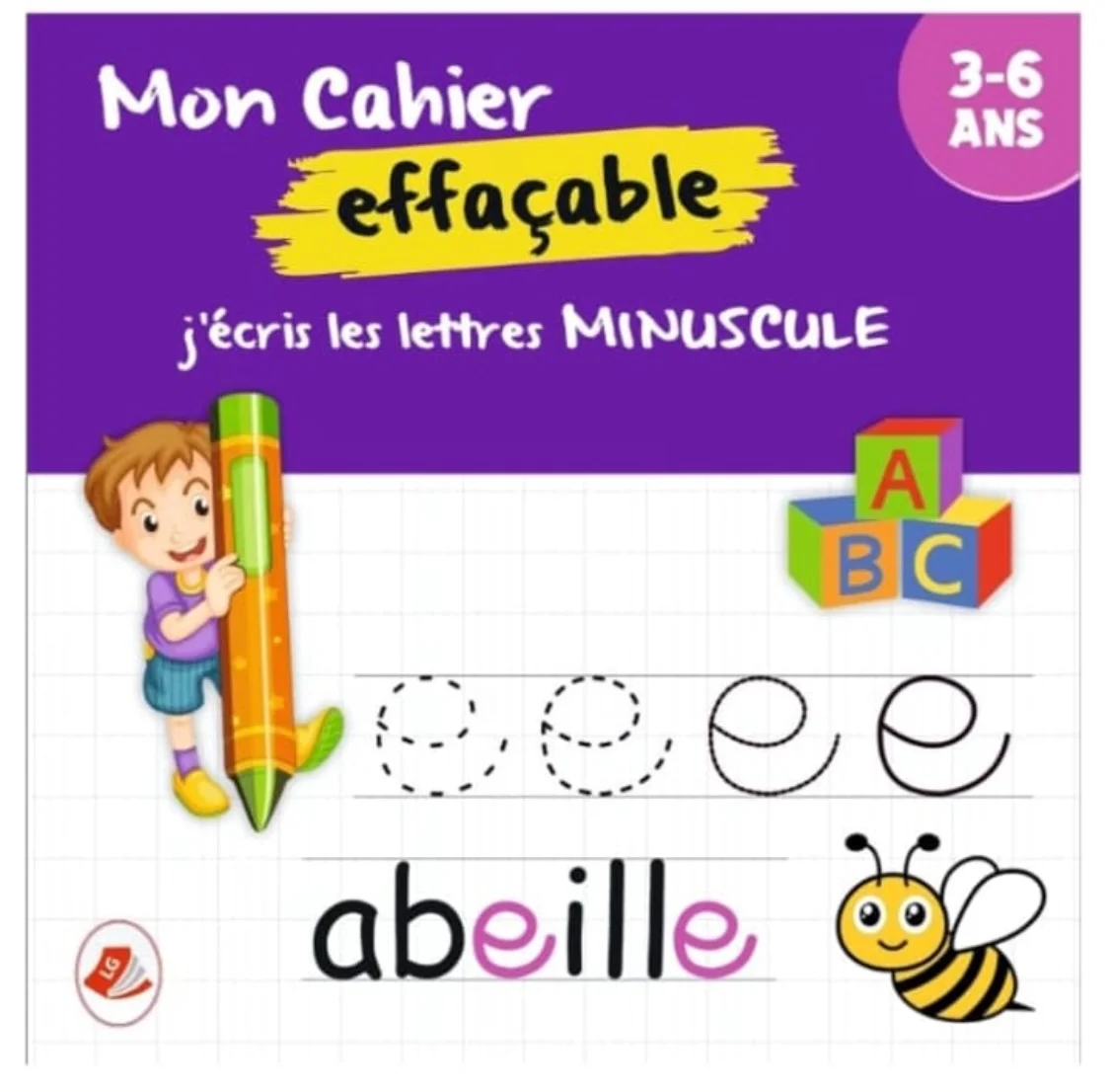 Mon cahier effaçable -Minuscules