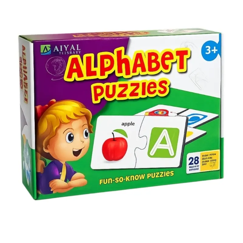 Puzzle Alphabet pour Enfants – Jeu Éducatif 28 Pièces