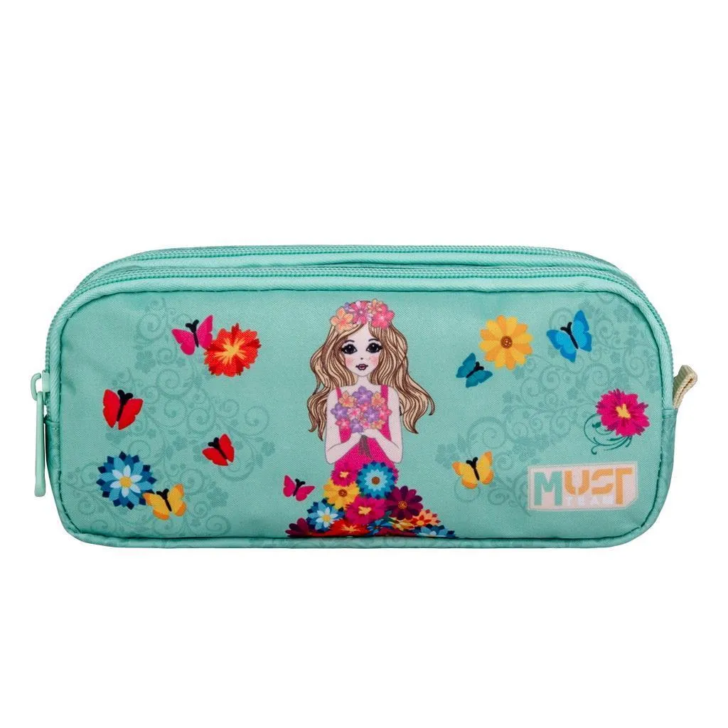 Trousse scolaire Barrel Must Team Flower Dress 2 cases