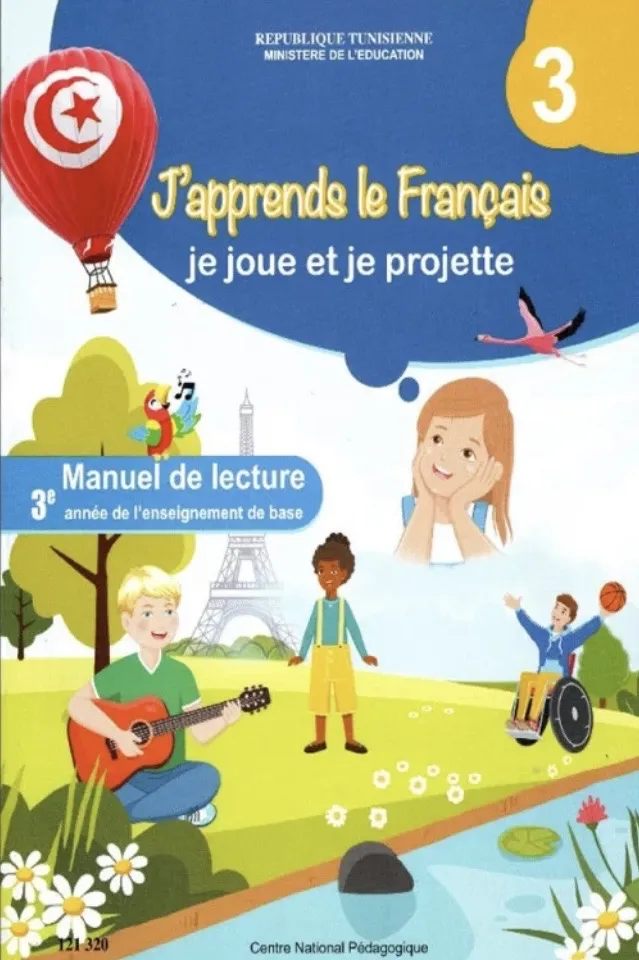J’apprends  le français manuel de lecture 3eme année